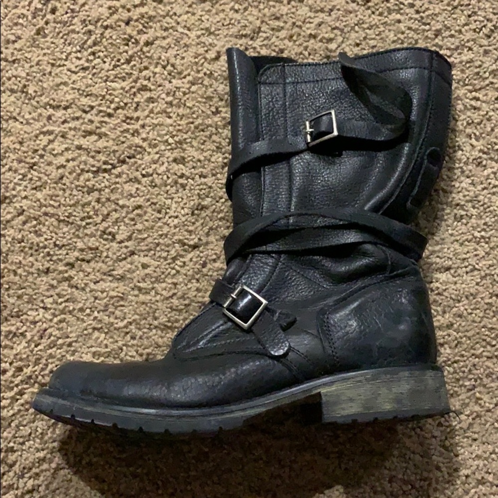 Black Leather Nordstrom Boots
